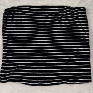 EUC Black and White Tube Top